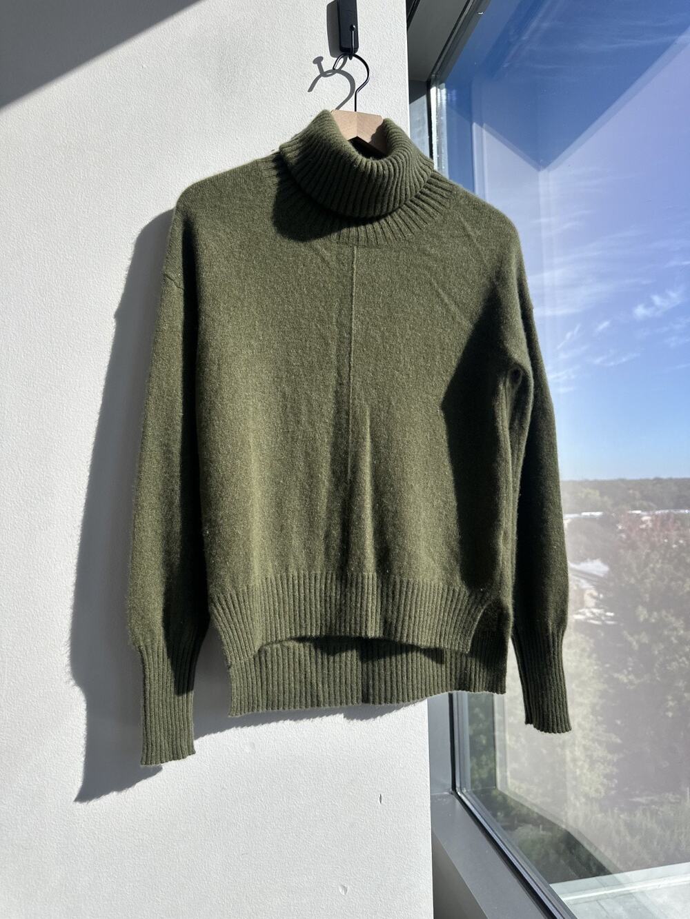 Kier + J Green 100% Cashmere Turtleneck Sweater Women's Sz M